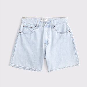 Abercrombie & Fitch Light Blue Jean Shorts